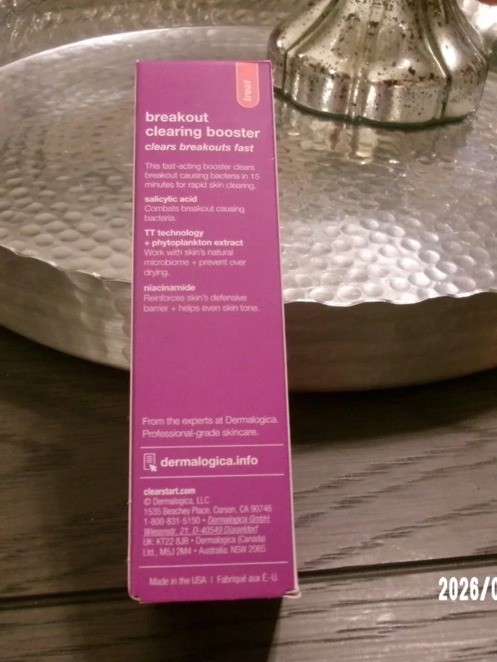 Dermalogica Clear Start Breakout Clearing Booster Spot Treatment 1oz Exp 11/2027